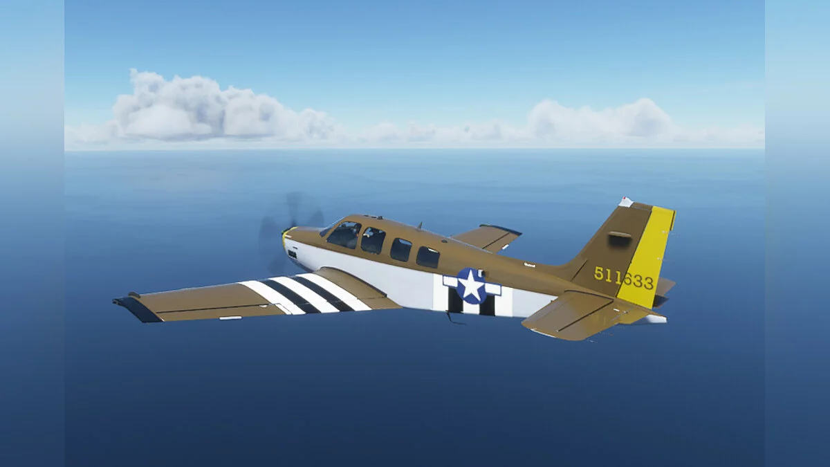 Microsoft Flight Simulator — Смуги для літака Bonanza G36