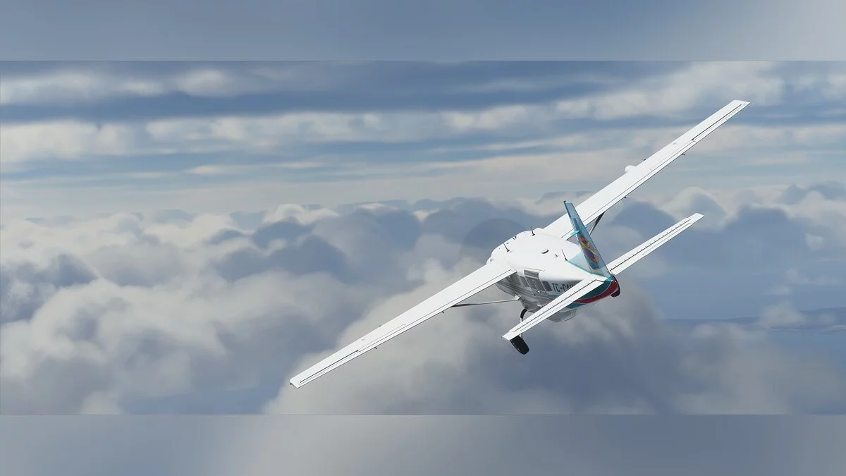 Microsoft Flight Simulator — Розмальовка у стилі турецької льотної академії для літака Cessna Grand Caravan