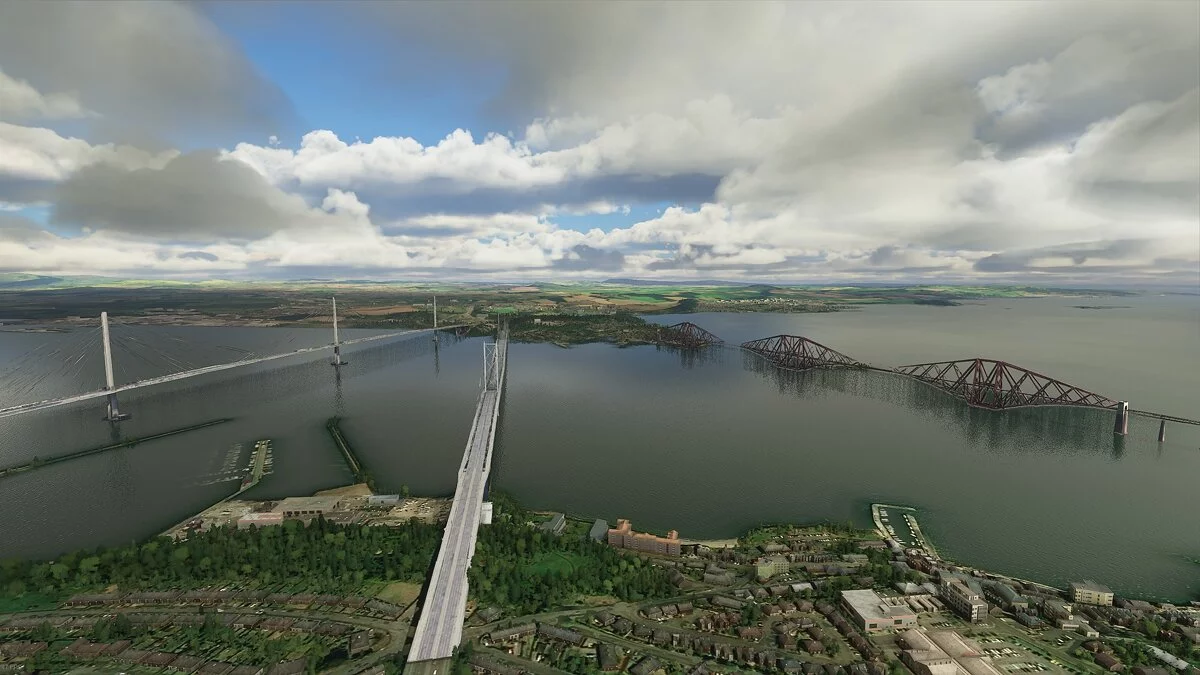 Microsoft Flight Simulator — Edinburgh landscapes set