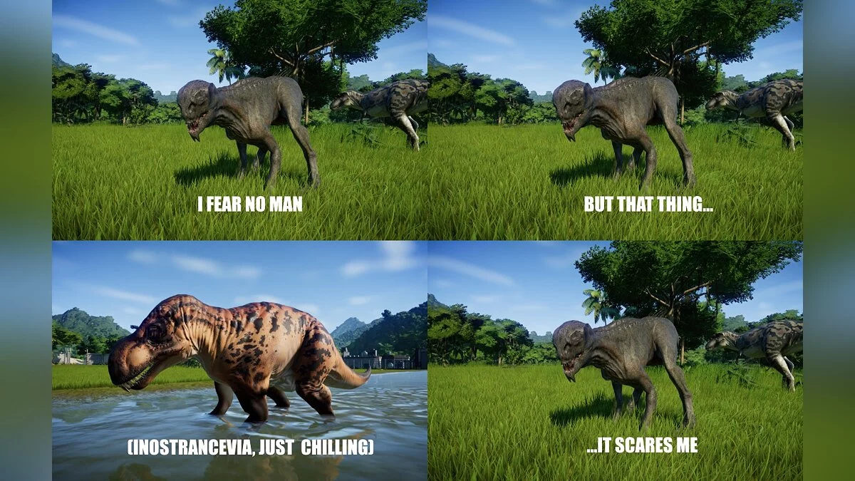 Jurassic World Evolution — Горгонопсид