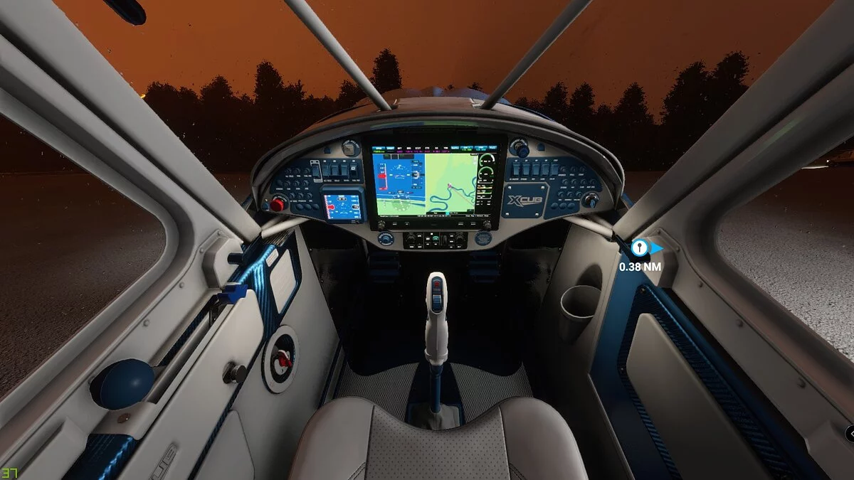 Microsoft Flight Simulator — Розмальовка Блакитна перлина для літака XCUB