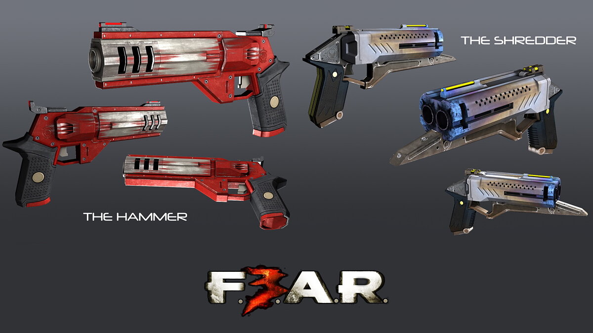 F.E.A.R. 3 — Hammer and Shredder pistols