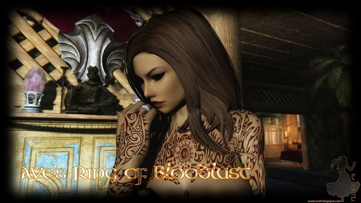 Elder Scrolls 5: Skyrim Special Edition — Кольцо кровожадности Аве