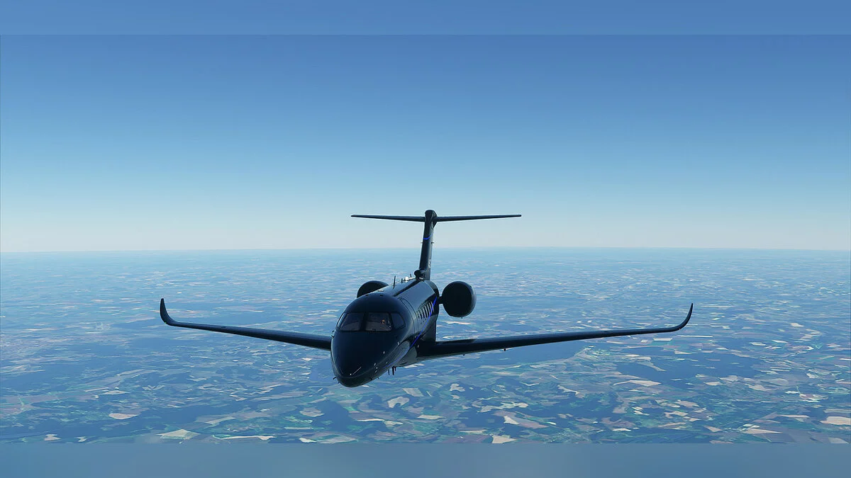 Microsoft Flight Simulator — Black Cessna livery