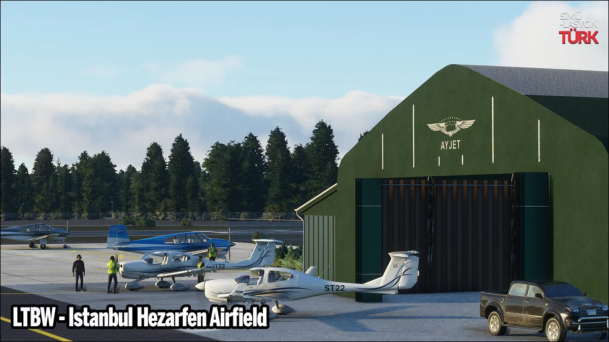 Microsoft Flight Simulator — Hezarfen Airfield in Istanbul