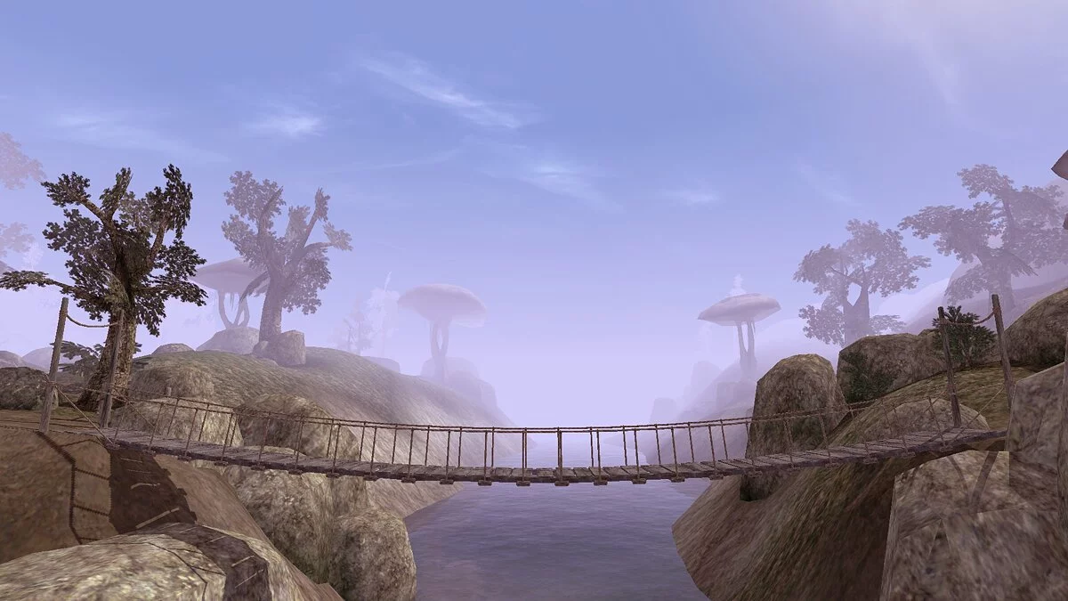 Elder Scrolls 3: Morrowind — Puentes de cuerda mejorados