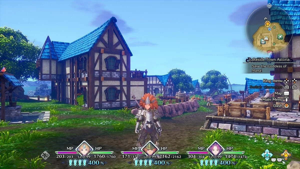 Trials of Mana — Visit old neighborhoods