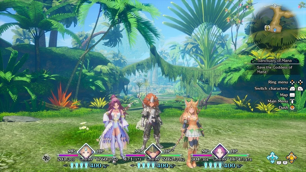 Trials of Mana — Завітайте до старих районів