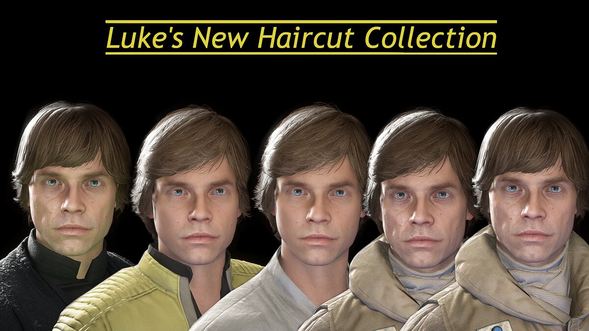 Star Wars: Battlefront 2 — New haircuts for Luke