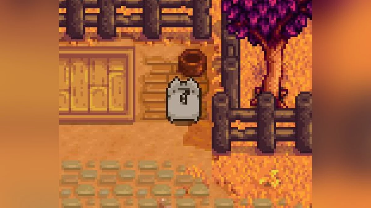 Stardew Valley — Кот Пушин для Content Patcher