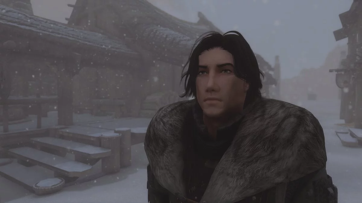 Elder Scrolls 5: Skyrim Special Edition — Джон Сноу предустановка лица