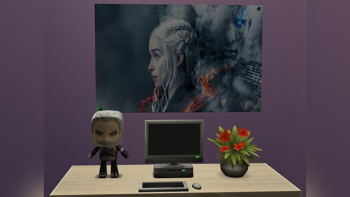 The Sims 4 — Posters for the series “Game of Thrones”