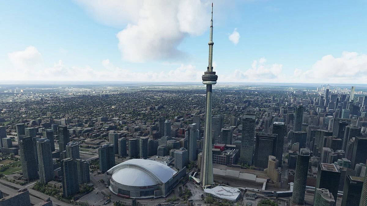 Microsoft Flight Simulator — Toronto improvements