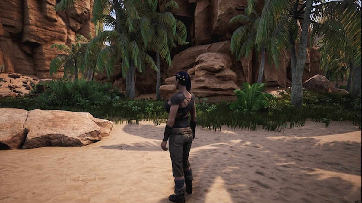 Conan Exiles — Physics of the chest and buttocks