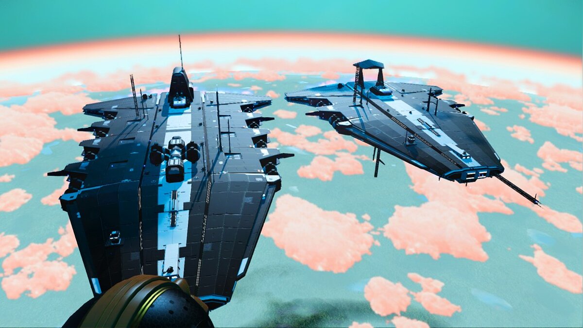 No Man&#039;s Sky — Multiple cargo ships in one system