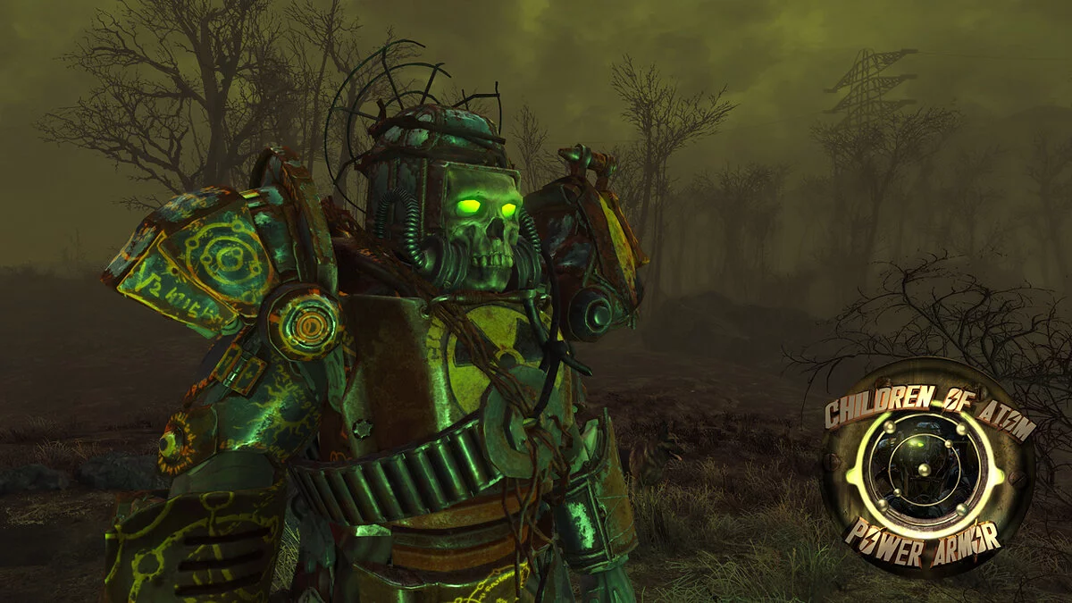 Fallout 4: Game of the Year Edition — Armadura de poder Hijos del Átomo