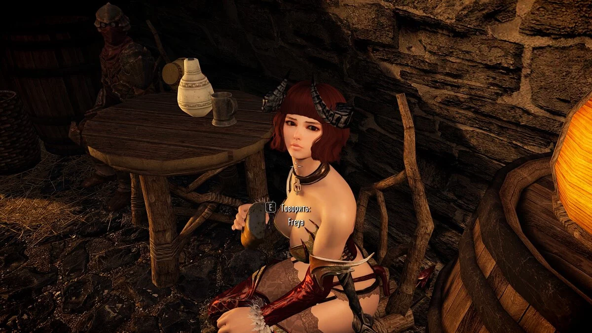 Elder Scrolls 5: Skyrim Special Edition — Фрейя - воин с парными мечами