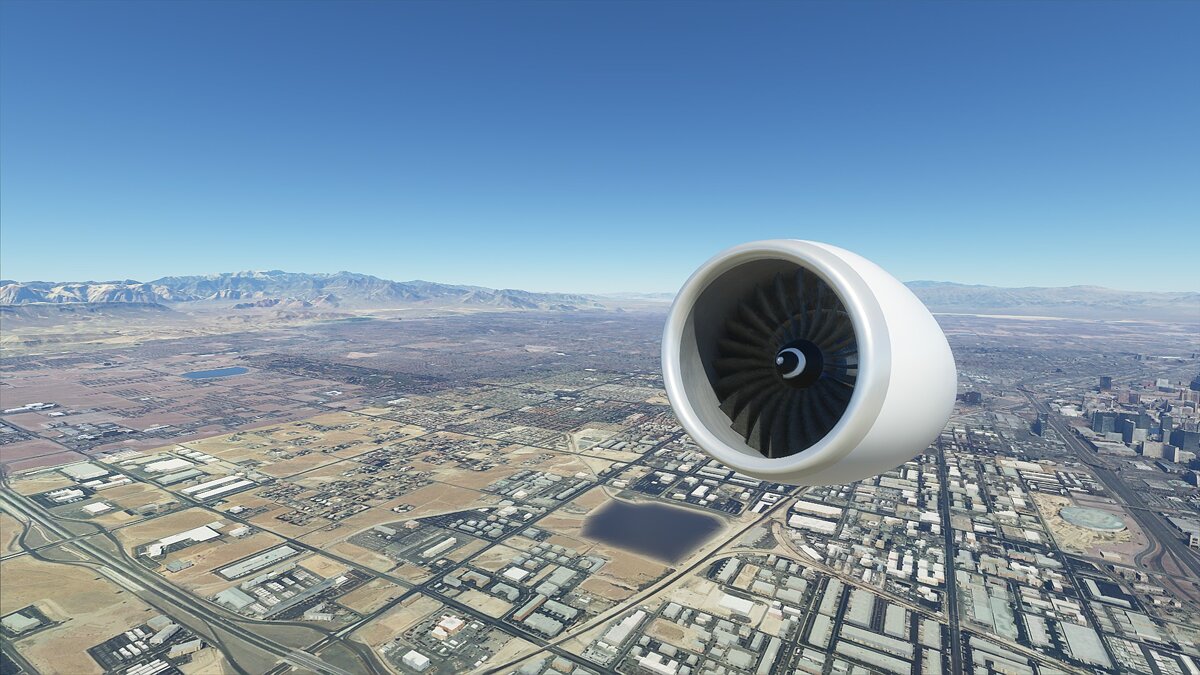 Microsoft Flight Simulator — flying engine