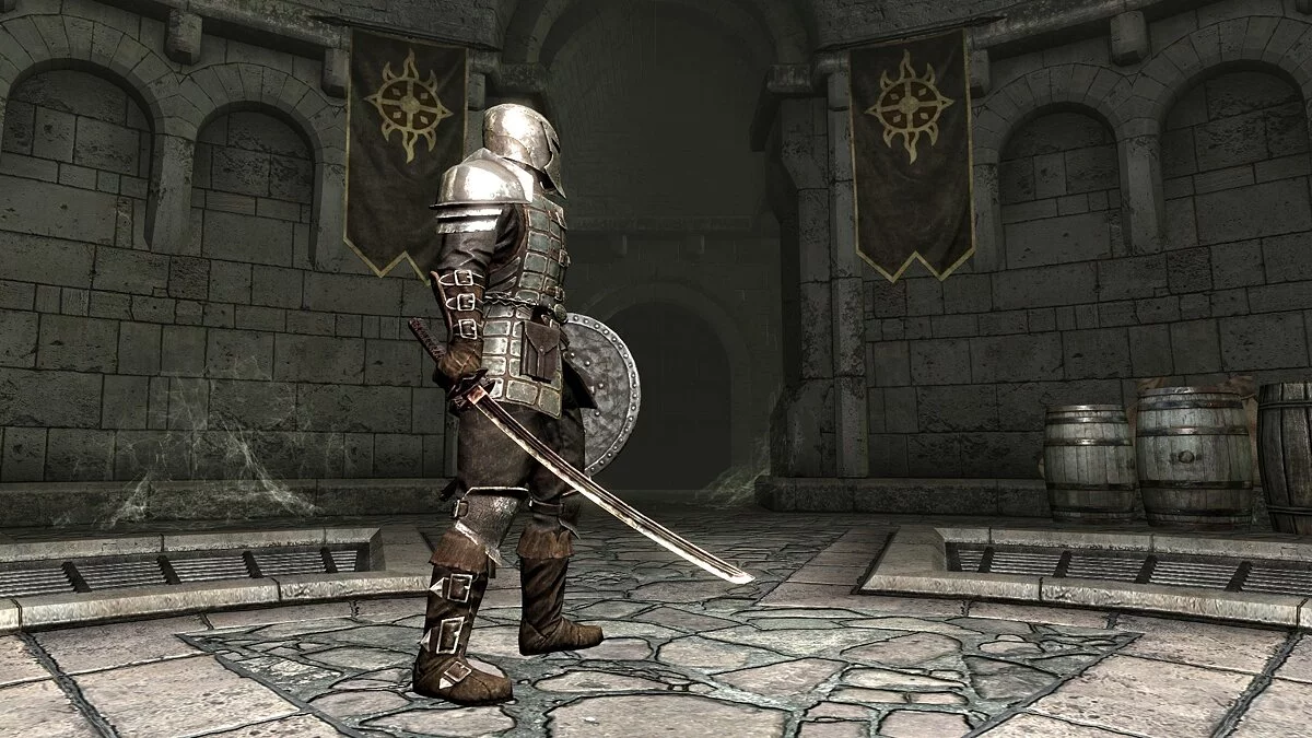 Elder Scrolls 5: Skyrim Special Edition — Меч Харкона в ножнах