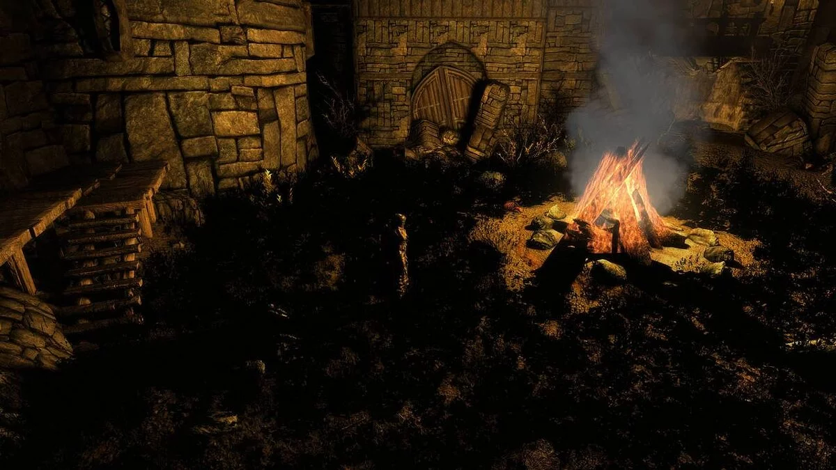 Elder Scrolls 5: Skyrim Special Edition — Удаление травы в пещерах