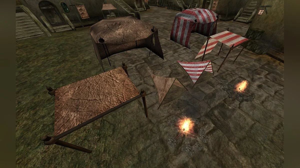 Elder Scrolls 3: Morrowind — Размещение кемпинга