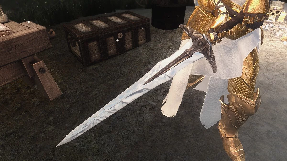 The Elder Scrolls 5: Skyrim Legendary Edition — Гладкие сталгримовые клинки