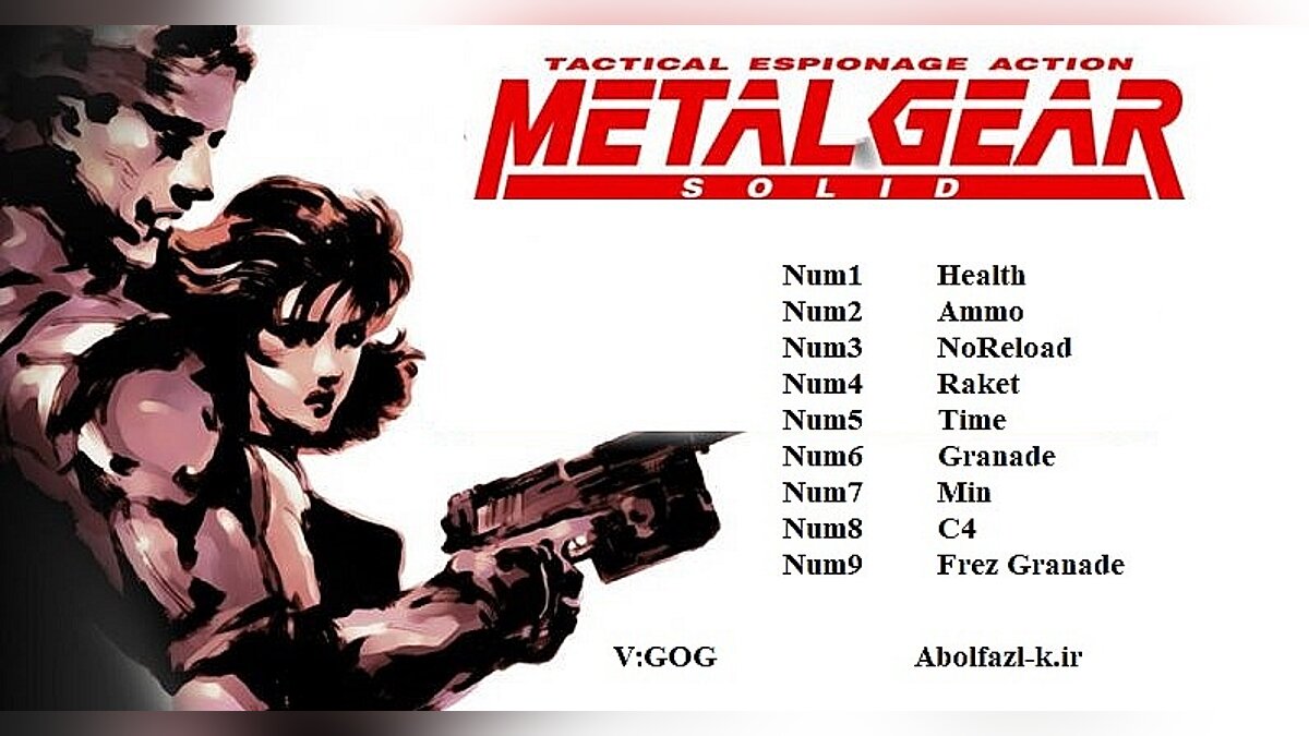 Metal Gear Solid — Trainer (+9) [1.0 / GOG]