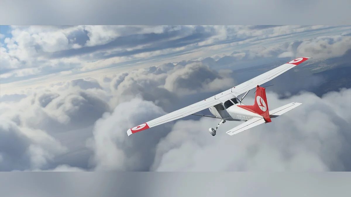 Microsoft Flight Simulator — Розмальовка у стилі турецької льотної академії для C172