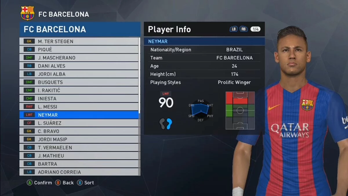 Pro Evolution Soccer 2017 — Нова анімація