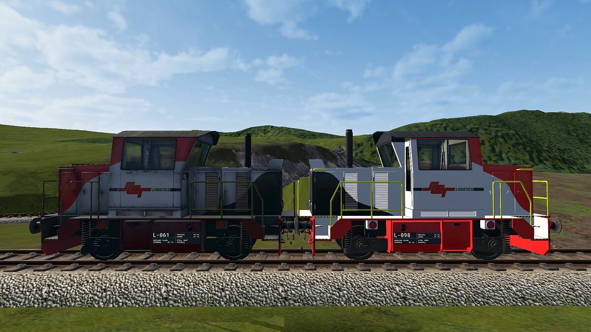 Derail Valley — Livery for a locomotive in the style of SCT Logistics