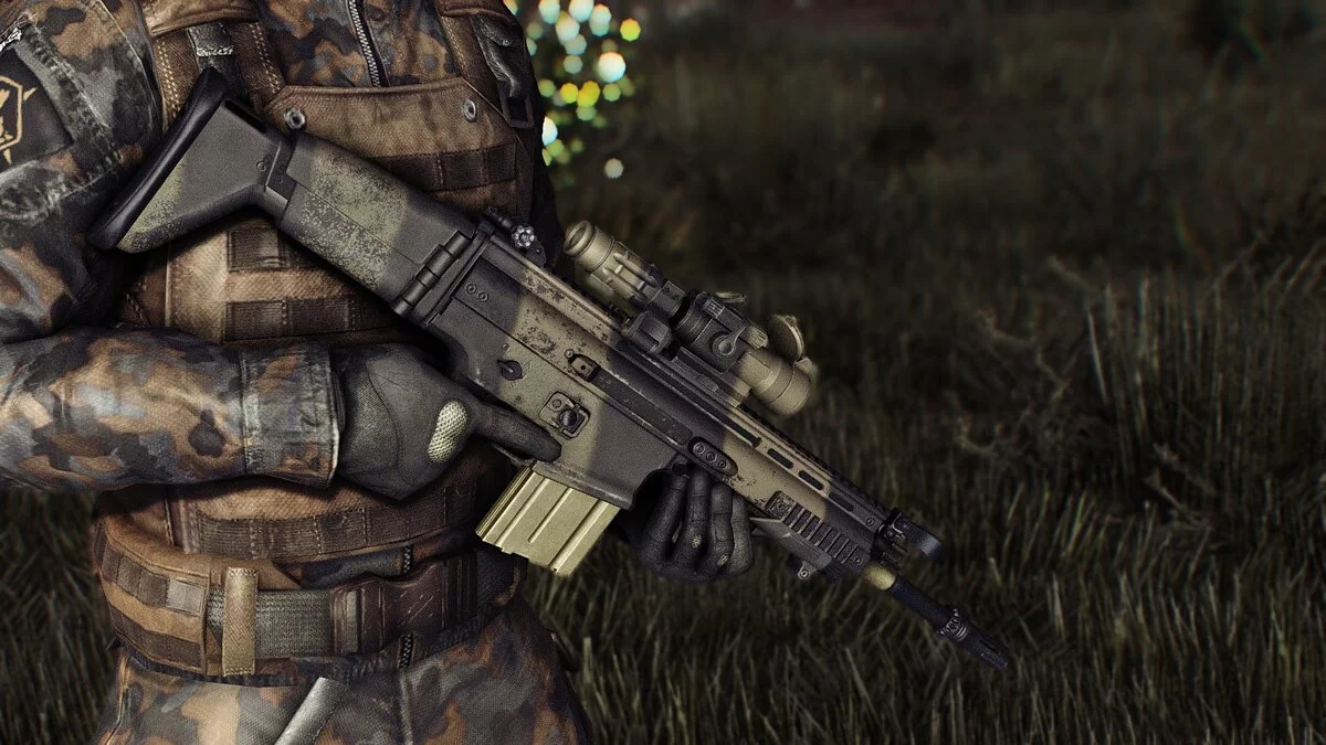 Fallout: New Vegas — Камуфляжне розмальовка для моди «Проект FN SCAR Mk17»