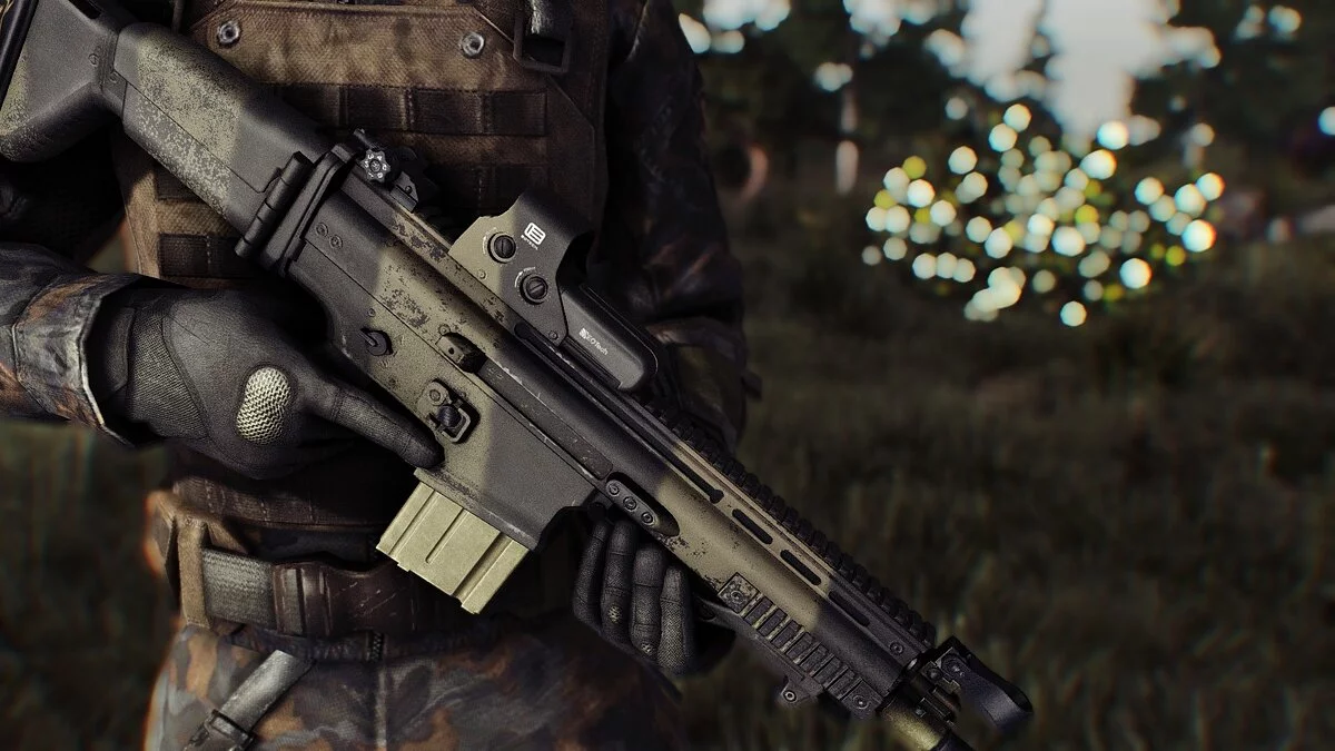 Fallout: New Vegas — Камуфляжне розмальовка для моди «Проект FN SCAR Mk17»