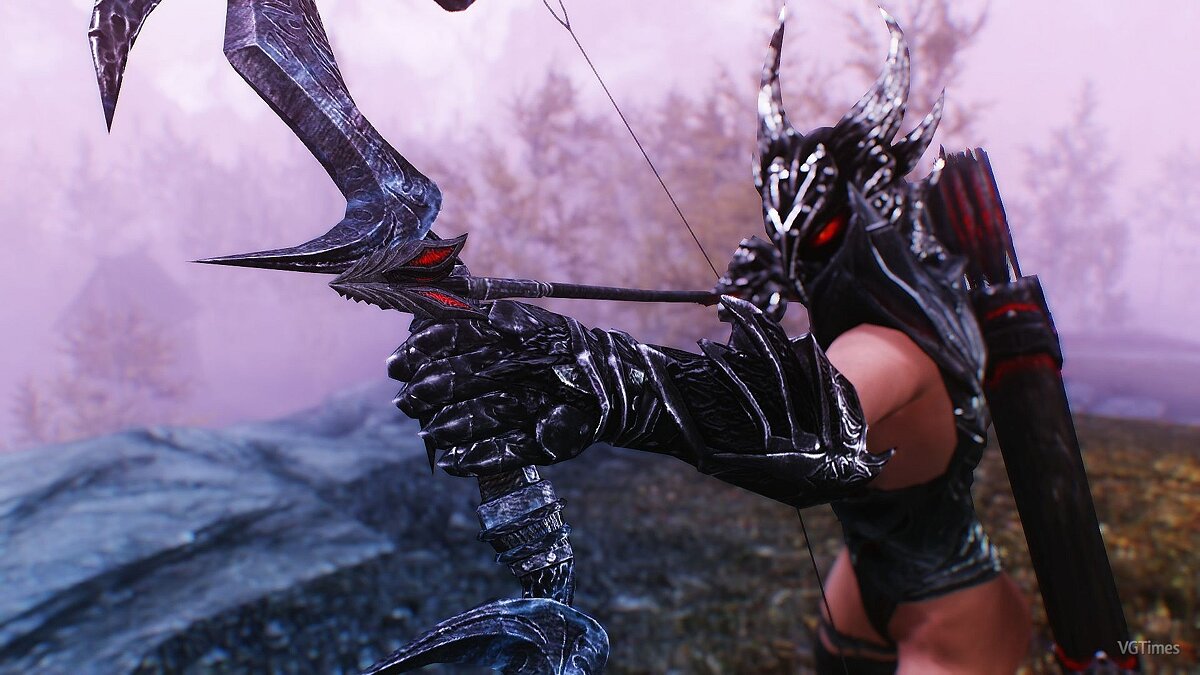 The Elder Scrolls 5: Skyrim — Daedric quiver and arrows