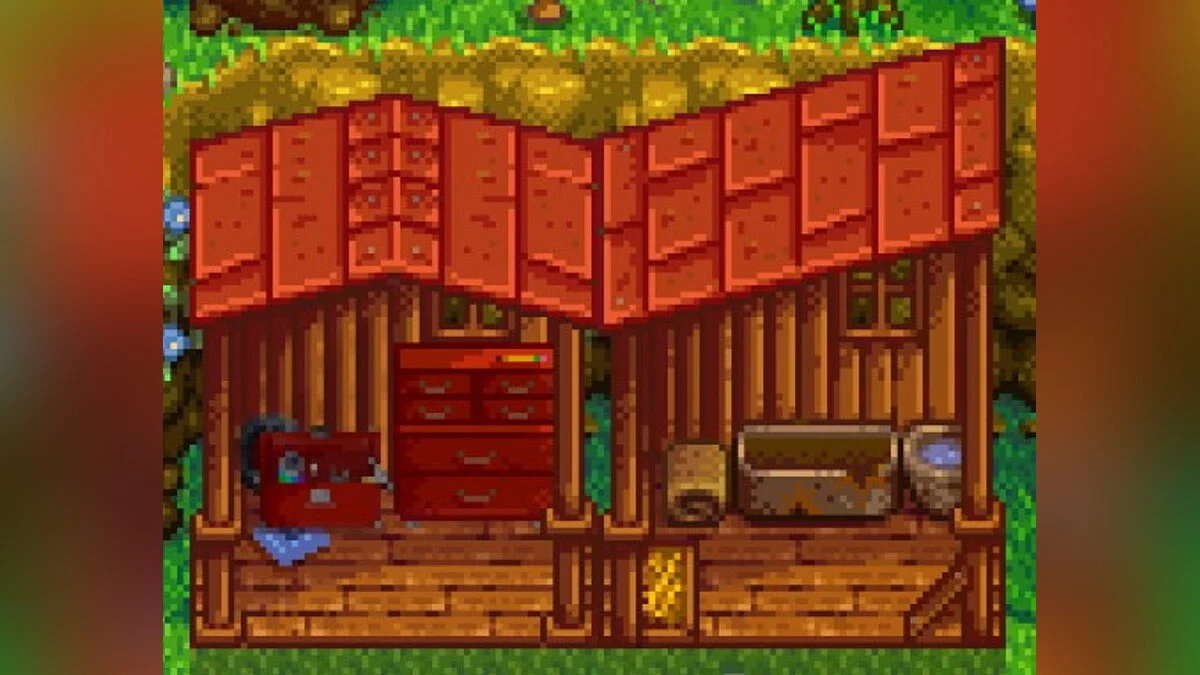Stardew Valley — Сільський гараж для трактора