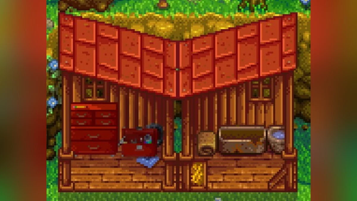 Stardew Valley — Сільський гараж для трактора