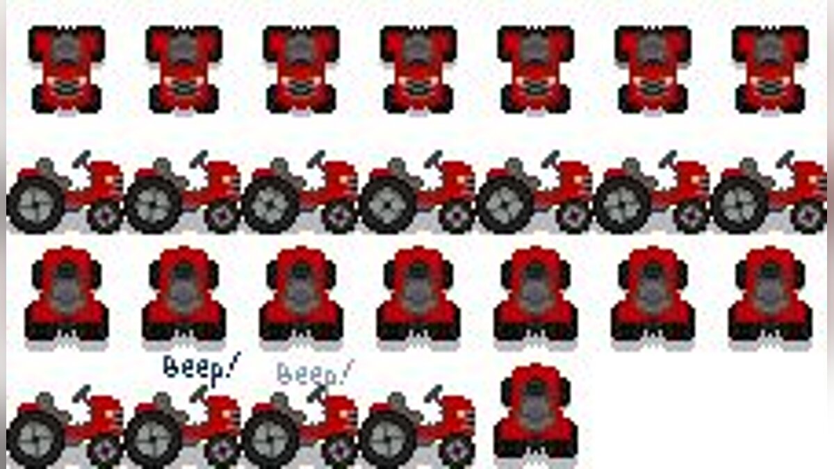 Stardew Valley — CASE tractor