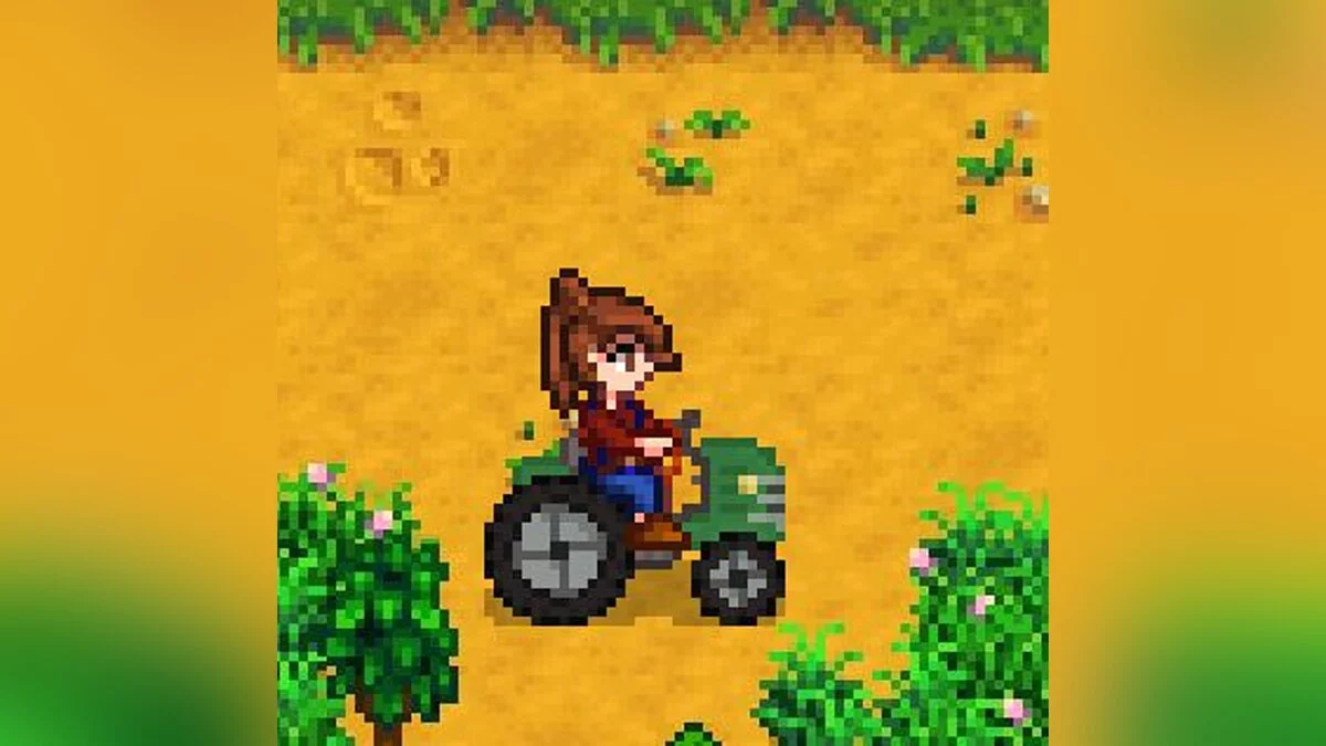 Stardew Valley — El sonido del motor de un tractor.