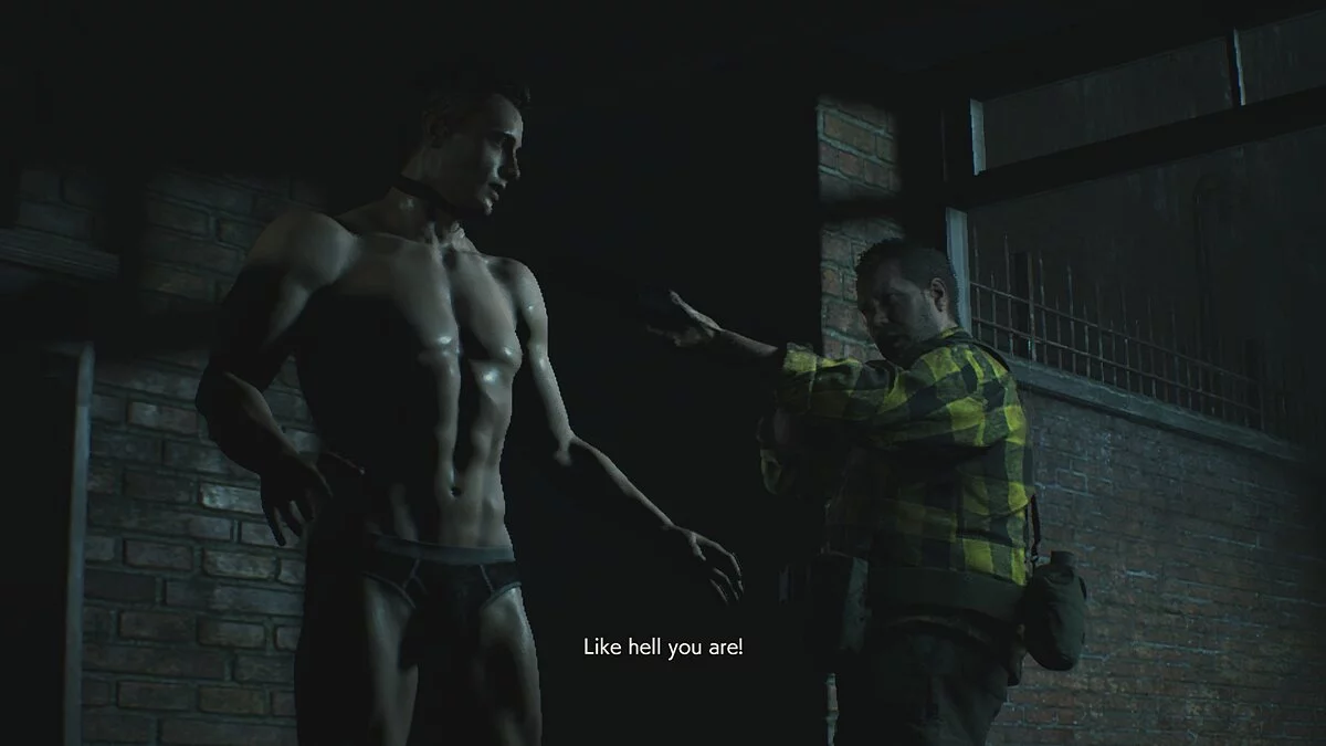 Resident Evil 2 — Леон у трусах