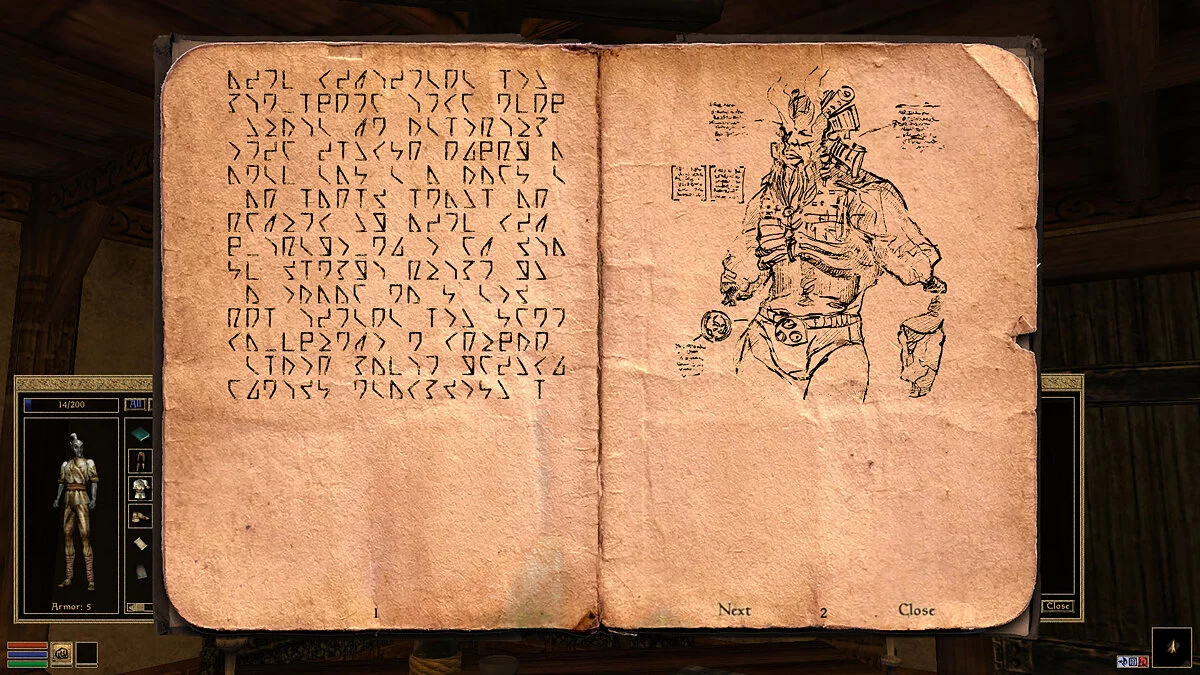 Elder Scrolls 3: Morrowind — Улучшенные рисунки книг