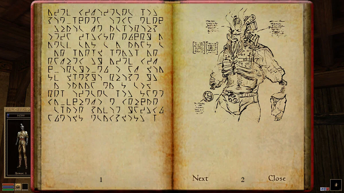 Elder Scrolls 3: Morrowind — Improved book drawings