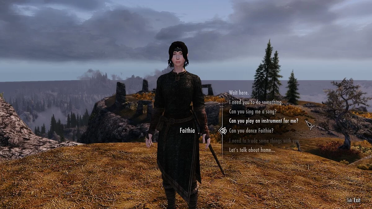 Elder Scrolls 5: Skyrim Special Edition — Компаньон-бард Вера