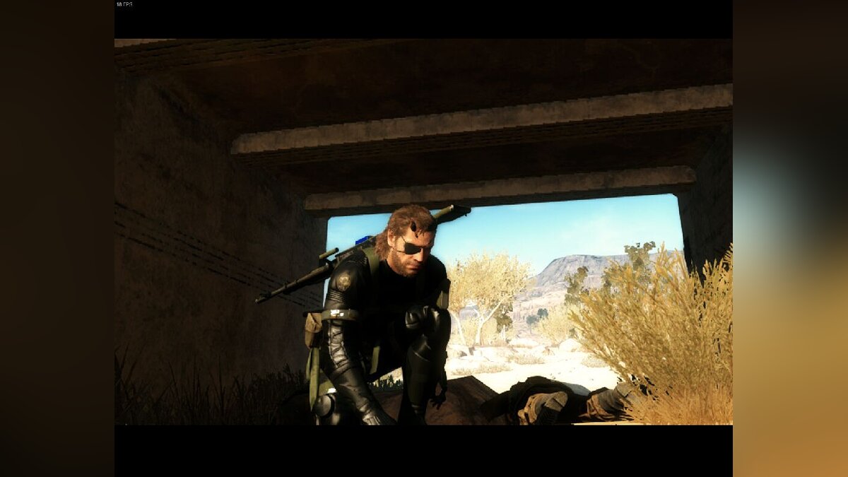 Metal Gear Solid 5: The Phantom Pain — Low graphics settings