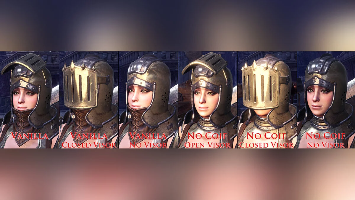 Monster Hunter World: Iceborne — Helmet options for women