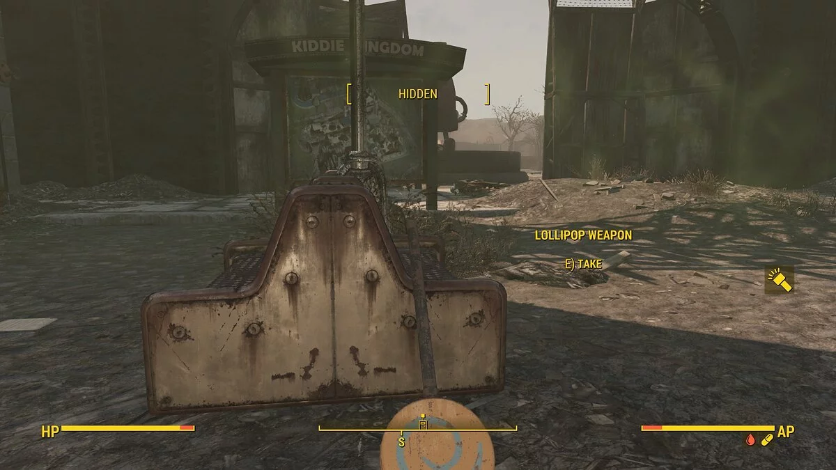 Fallout 4: Game of the Year Edition — piruleta de arma