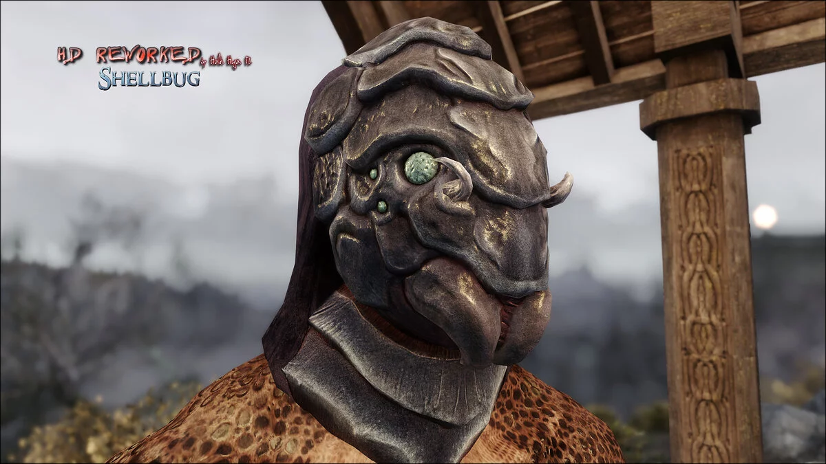 The Elder Scrolls 5: Skyrim Legendary Edition — HD chitin helmet