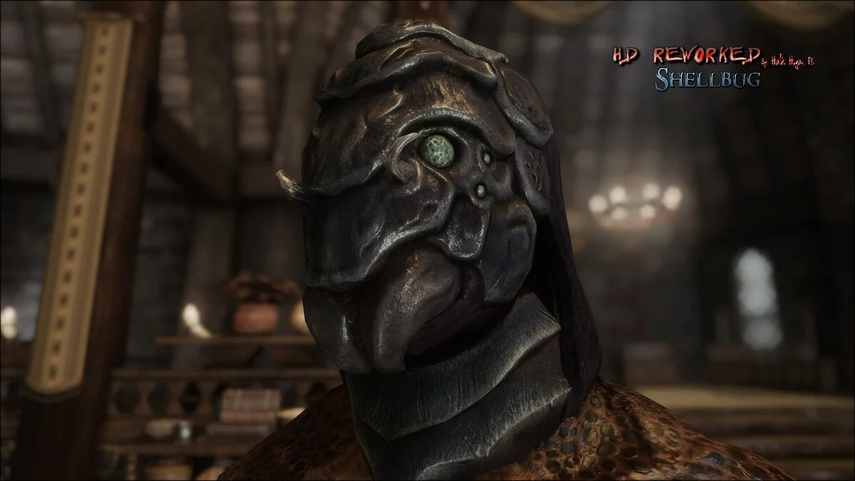 The Elder Scrolls 5: Skyrim Legendary Edition — HD шлем из хитина