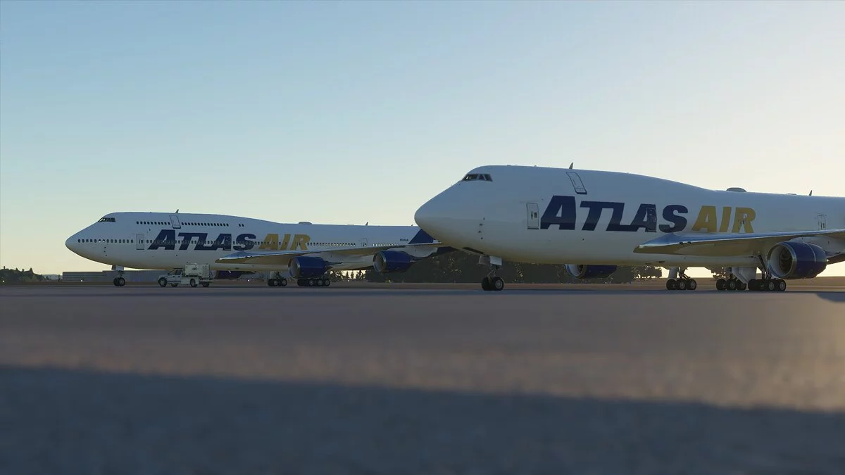 Microsoft Flight Simulator — Logotipi Atlas Air
