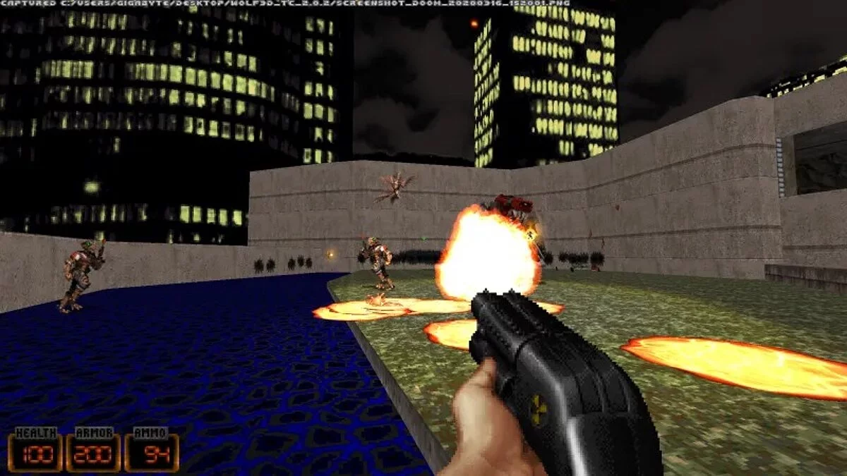 DOOM 2 — Duke Nukem 3D mod