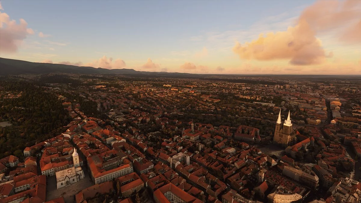 Microsoft Flight Simulator — City of Zagreb