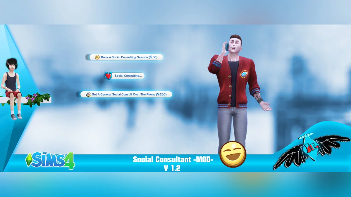 The Sims 4 — Social consultant 1.2 (09.10.2020)